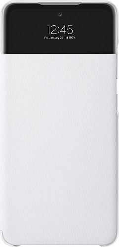 Чехол-книжка S View Wallet Cover для Samsung A52 (белый)